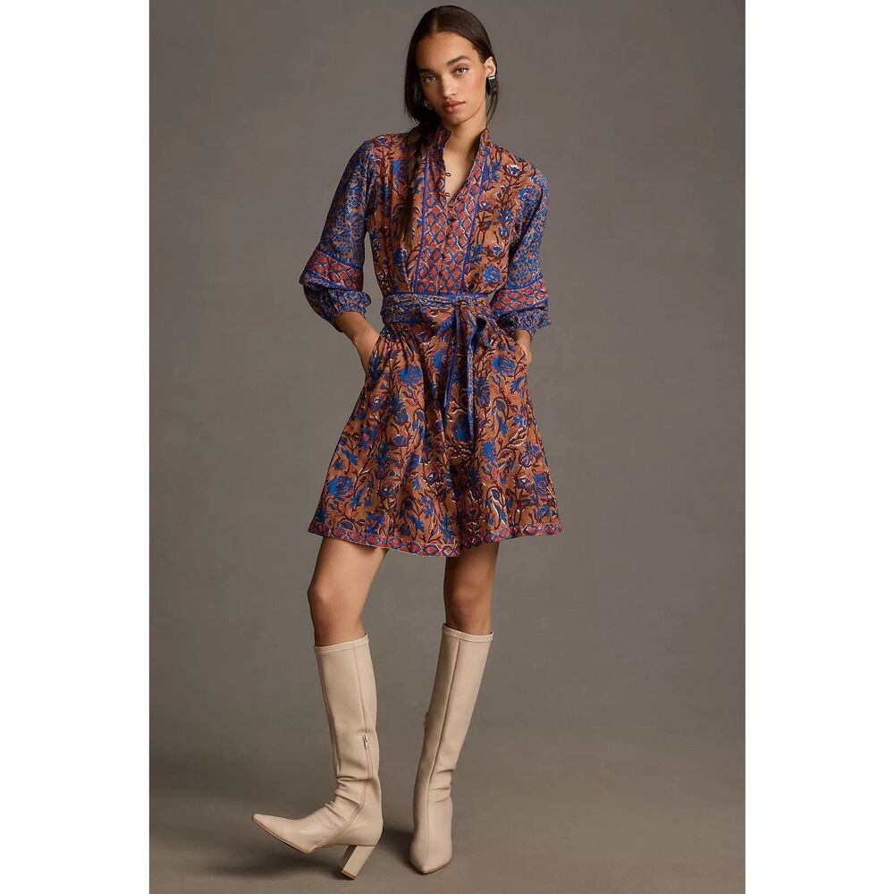 Anthropologie Sue Sartor Flounce Shorty Dress $349